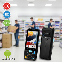 Escáner de Código de Barras PDA JR 957 con Android 13.0, Lector de Códigos QR 1D y 2D, Resistente al Agua IP67, Terminal 4G Wi-Fi Bluetooth para Logística y Almacén