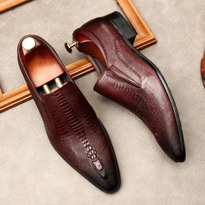 Zapatos Formales de Negocios para Hombre Brock, de Cuero Genuino, para Boda u Oficina, Transpirables, Impermeables, con Malla, para Primavera - Product Image 3
