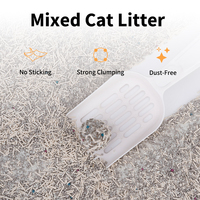 Litière pour chat en tofu, manioc et bentonite, agglomération rapide, contrôle des odeurs, 6L 10L, étiquette personnalisée, directement de l'usine