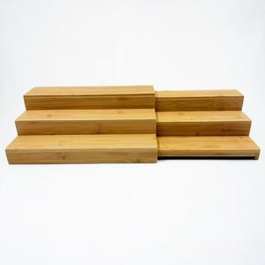 Bamboo Telescopic Spice <b>Rack</b> Multi Layer <b>Kitchen</b> Storage Tiered Display <b>Rack</b> Minimalist Design - Product Image 2