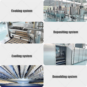 OCEAN <b>Jelly</b> <b>Mould</b> Form Machine Eyeball Gelatine Candy Make Gummy Candy Depositor Line - Product Image 3