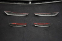 Kit carrosserie AE Style en fibre de carbone forgée, diffuseur avant, canards avant pour Benz CLA45S CLA45 2020+