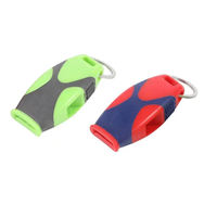 Sifflets de survie d'urgence personnalisés Fox Sharx pour arbitres de basketball, football, soccer, course à pied, en plastique