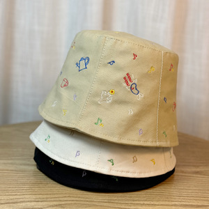 Bob unisexe 2026 avec note musicale brodée, protection solaire printemps-été pour adultes - Product Image 3