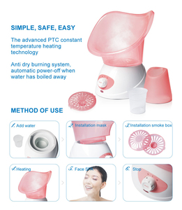 Benic-vaporizador profesional para spa facial, máquina de vapor para spa, hidratación, frío y caliente, nano - Product Image 4