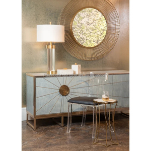 Chaise de mariage en velours, meubles d'hôtel, chaises de maquillage pour chambre à coucher, chaises de salle à manger en acrylique à dossier <span class=keywords><strong>transparent</strong></span> - Product Image 5