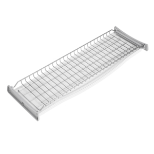 Escurridor de platos Suprastar 80 cm para módulos de cocina Utensilio de aluminio pintado y acero 8256425 de EMUCA - Product Image 6