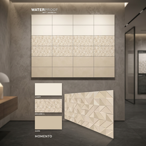 Carreaux muraux en céramique mat effet sucre Vistaar Factory 300x600mm 30x60cm 12x24in pour salle de bain et douche, design pierre - Product Image 6