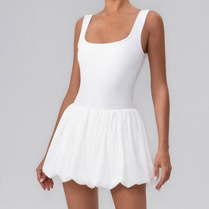 Mini vestido de verano plisado atlético de tenis para mujer 2025 pantalones cortos de entrenamiento de Golf - Product Image 6