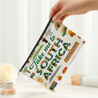 Sac de maquillage « Take Me To South Africa », décorations pour la fête prénuptiale, cadeaux de mariage et de fiançailles, enterrement de vie de jeune fille
