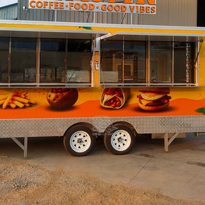 Projet clé en main : Remorque de cuisine mobile entièrement équipée, formation incluse, chariot de concession, camion de restauration rapide, pack professionnel - Product Image 5