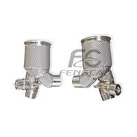 Tuyau d'échappement OEM Valvetronic Performance Downpipe pour Porsche 911 GT2 RS 3.8T 2018+ SS304 Amélioration de puissance 100% compatible