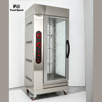Four à rôtir vertical électrique pour poulet, machine à rôtir le canard, barbecue, rôtissoire à poulet