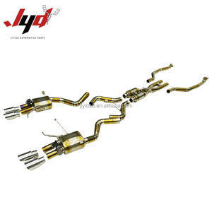 Échappement Catback en alliage de titane haute performance avec tuyau en X pour BMW M3 E90 E92 E93 3.0T 4.0L <span class=keywords><strong>2010</strong></span>-2014, échappement de qualité tuning - Product Image 2