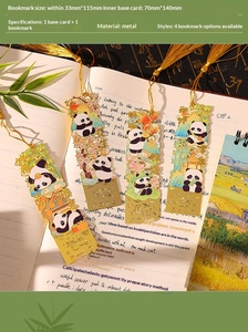 Marcapáginas de Panda Adorable, Recuerdos Creativos para Fiestas, Regalos para Niños, Etiquetas de Lectura para Estudiantes, Sujetadores de Páginas de Libros - Product Image 6