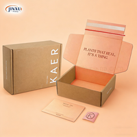 Boîtes d'expédition en carton ondulé écologiques en gros, personnalisables avec logo, pour emballage postal et envoi de colis