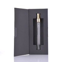 Boîte à parfum en papier de luxe, boîte d'emballage rigide en carton personnalisée avec insert en papier découpé pour échantillon de parfum