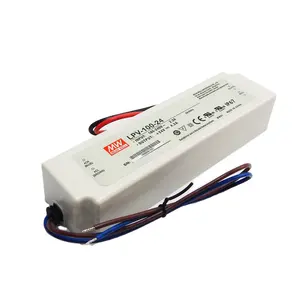 MEANWELL 100W CE 24V 4.2A sabit voltaj IP 67 LED sürücü LPV-100-24 led güç kaynağı 24v