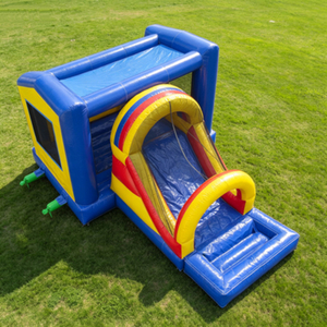 Hot Sale Eco-Friendly <b>Inflatable</b> Castle Combo Pool Slide PVC Material 8m Size 800kg Capacity 12-Person for Commercial Party - Product Image 6