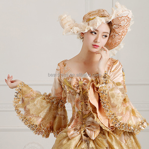 Vestido de corte gótico Retro Medieval, vestido de baile de Dama Real, cuello cuadrado, cintura ajustada, lazo, <span class=keywords><strong>disfraz</strong></span> elegante para <span class=keywords><strong>mujer</strong></span> - Product Image 3