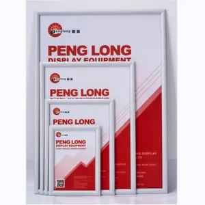PENGLONG Super Waterproof Snap Poster Frame Front Open Outdoor Advertising Board Notice Board Picture Frame
