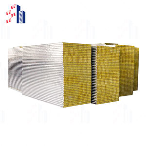 해상 운송 컨테이너 개조 단열재 암면 단열 샌드위치 패널 - Product Image 2