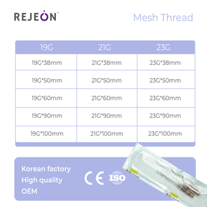 Fili in PCL a Rete di Qualità Stabile a Buon Prezzo 19/<span class=keywords><strong>21</strong></span>/23g 38mm per Corso di Formazione Premium/Master Class in <span class=keywords><strong>Estetica</strong></span> Medica - Product Image 5