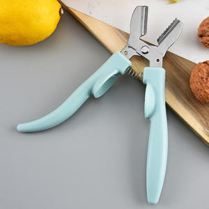 Pembuka Kacang Kastanye Anti Selip Manual dari Baja Tahan Karat dengan Pegangan PP, Alat Pemotong Kastanye Hemat Tenaga, Pengupas - Product Image 4