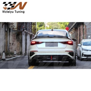 Diffusore paraurti posteriore in fibra di carbonio nuovo stile adatto per Audi RS3 S3 <span class=keywords><strong>A3</strong></span> <span class=keywords><strong>8Y</strong></span> 21-23 montaggio di alta qualità - Product Image 6