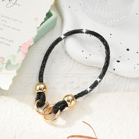 Porte-clés entièrement orné de strass, pendentif pour téléphone portable, sangle de poignet pour sac à main, cordon de téléphone perlé entièrement en strass