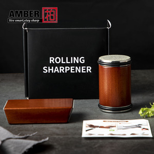 Kit Affilacoltelli a Rullo con Base Magnetica, Strumento per Affilatura a Diamante, Affilacoltelli Rotante - Product Image 3