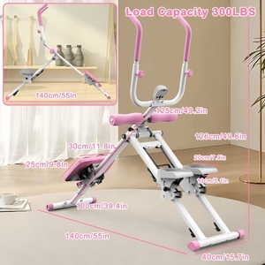 Appareil de fitness multifonctionnel de haute qualité pour l'<span class=keywords><strong>escalade</strong></span> en intérieur, équipement de sport pliable pour usage domestique, en métal et PVC léger, avec dossier. - Product Image 6