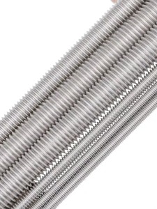 Support de suspension galvanisé Yaente Factory Bibo Yaente Factory Grade 4.8/6.8/8.8 de 1 m - Entièrement fileté pour grille de plafond - Product Image 4