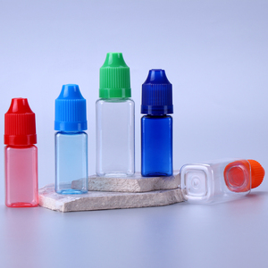 Hot bán 5ml <span class=keywords><strong>10ml</strong></span> 20ml 30ml chất lỏng bóp nắp ống nhỏ giọt Chai PET tinh dầu chai vuông chai nhựa với nắp <span class=keywords><strong>childproof</strong></span> - Product Image 5