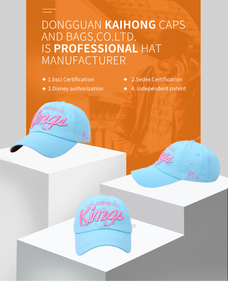 Fashion hats summer outdoor sun hat sport cap Embroidered baseball cap leisure cap