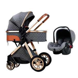 Nouveau <span class=keywords><strong>Poussette</strong></span> Bébé Luxe 3 en 1 OEM 2021 de Chine à Vendre - Product Image 6