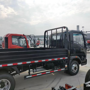 Nouveau noir Sinotruck Howo 4*2 Mini camion de cargaison 5-10 tonnes moteur Diesel Transmission manuelle simple dormeur prêt à expédier - Product Image 3