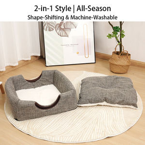 Hot Selling Luxus Multifunktion ale Katzen nest Outdoor Pet House Tier Katze Höhle für Hunde Kunststoff Home Friendly Cattery Kennel - Product Image 6