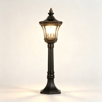 Lampe LED de jardin en aluminium et verre, haute qualité, étanche IP65, pour la décoration de jardin et de villa, éclairage de chemin LED.