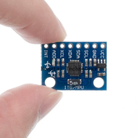 GY-521 MPU-6050 Sensor Gyro Analog 3-Axis Akselerometer 3-Axis Modul 6DOF Skema dengan Kode