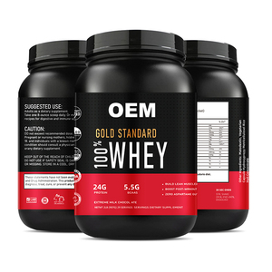 OEMプライベートラベル成人向け健康＆スポーツサプリメントホエイプロテインパウダー、エネルギー供給50g以上 - Product Image 1