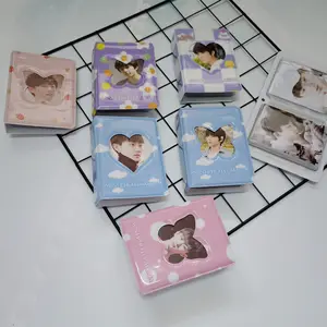 Wholesale PVC Korea Mini Portable Kpop Scrapbook 3/4/5/6 Inch Photo Book Album