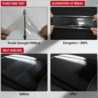 Présentoir mural de 3m pour échantillons de vinyle adhésif automobile et PPF, support de rangement pour rouleaux en magasin