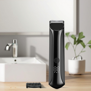 Afeitadora eléctrica con pantalla Digital alimentada por USB, recortadora de vello corporal para hombres para afeitar las áreas púbicas e íntimas de las mujeres para hombres y mujeres - Product Image 6