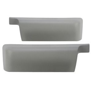 Capuchons de réparation pour accoudoir de panneau de porte gris en ABS (paire) pour ASTRO SAFARI 1996-2005 - Product Image 1