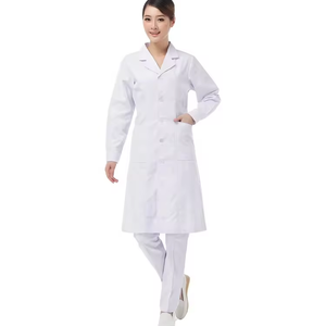 Proveedor de fábrica Enfermería Uniforme de hospital Tela Médicos Bata de laboratorio Uniforme médico Mujer - Product Image 3