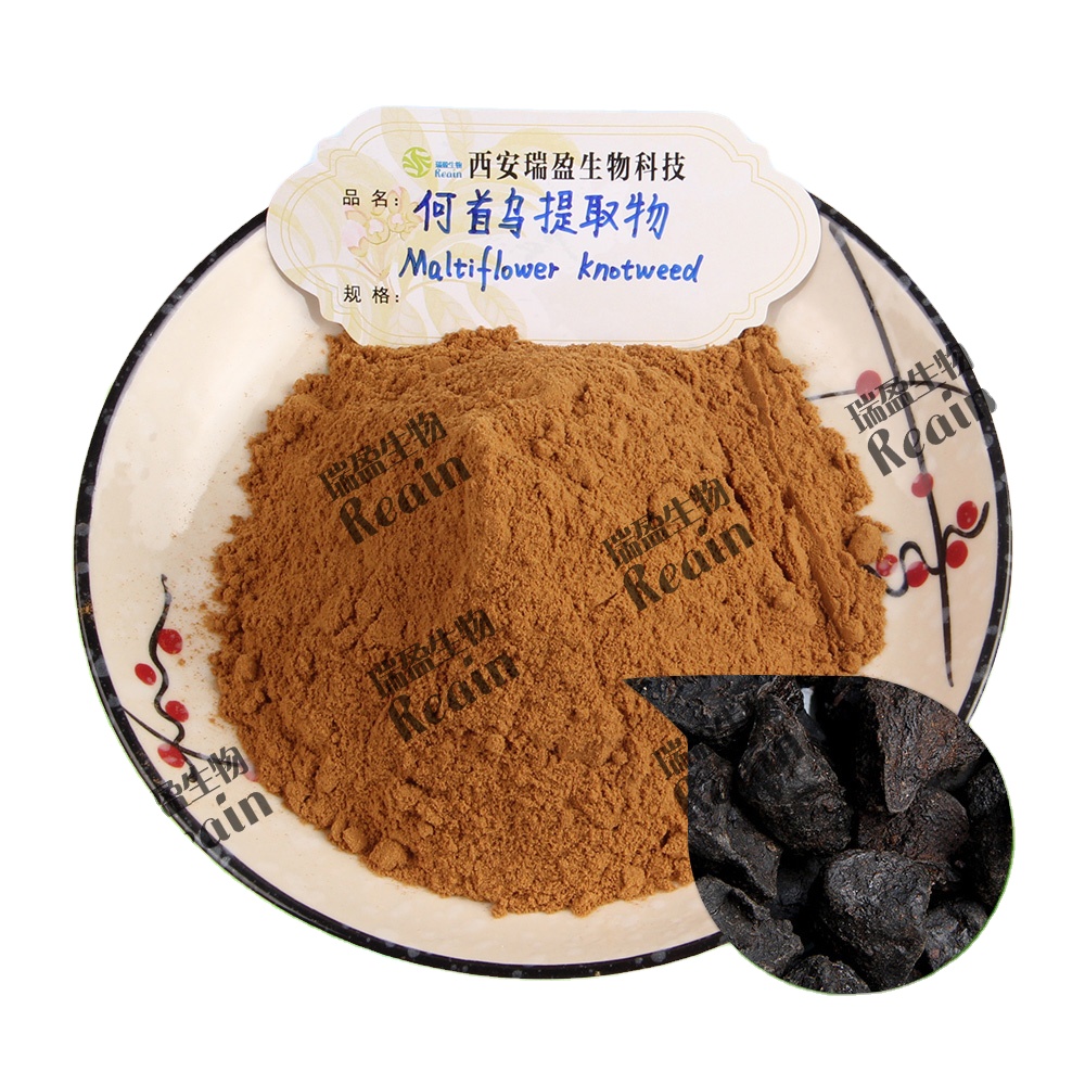 Оптовая продажа, экстракт 10:1 20:1 30:1, порошок экстракта Polygonum Multiflorum