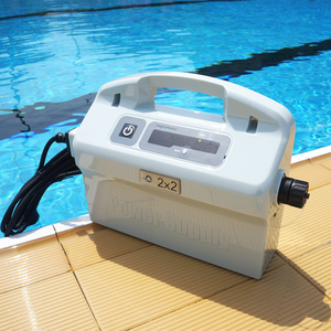 Limpiador robótico de piscinas Dolphin 2X2 de doble cuerpo y alta resistencia con navegación giroscópica para piscinas comerciales grandes - Product Image 4