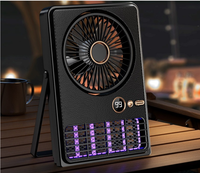 Ventilateur miniature intelligent pour la maison, lampe anti-moustiques avec choc électrique, tue-insectes et flux d'air silencieux pour la chambre et le bureau