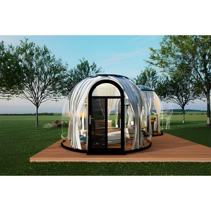 PC Material Starry House Outdoor Glamping Dome <b>Tents</b> Home Hotel Igloo Geodesic 2026-5 Quick Assembly Easy to Install - Product Image 2